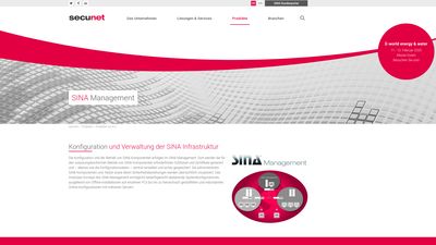 secunet web page
